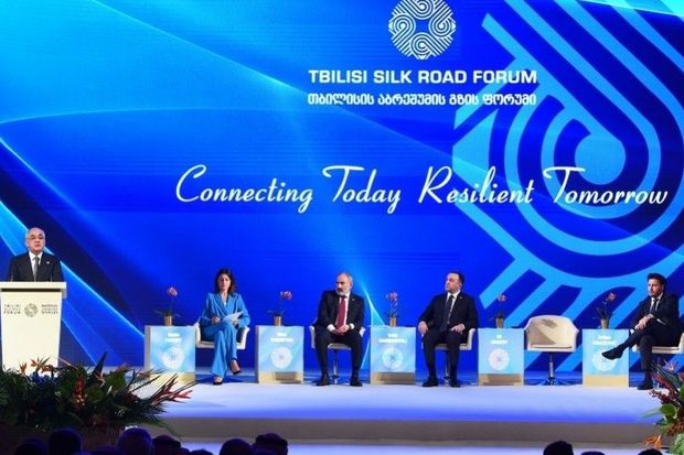 Tbilisidə IV İpək Yolu Beynəlxalq Forumunda Azərbaycanın regiondakı rolu xüsusi qeyd olunub