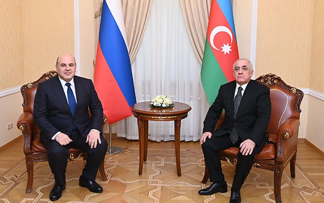 Əli Əsədov rusiyalı həmkarı ilə görüşdü
