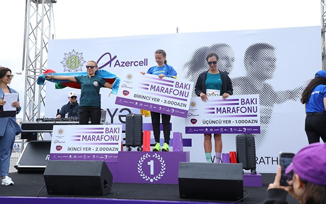Bakı Marafonunun qalibləri müəyyənləşdi - Foto