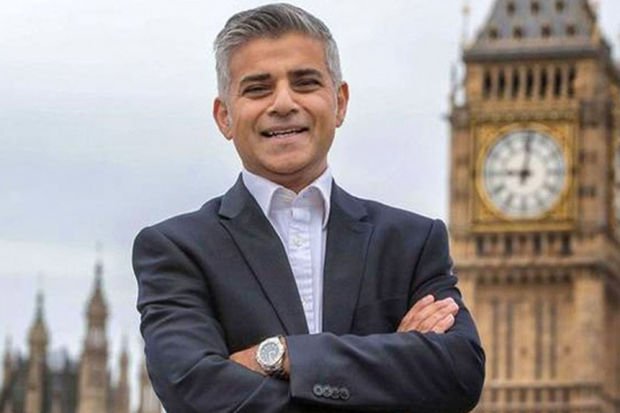 Əslən pakistanlı olan Sadiq Xan üçüncü dəfə Londonun meri seçilib