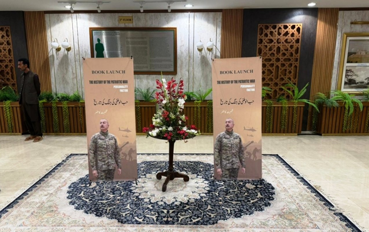 Pakistanda “Vətən müharibəsi tarixi. Şəxsiyyət faktoru”nun təqdimatı - Fotolar