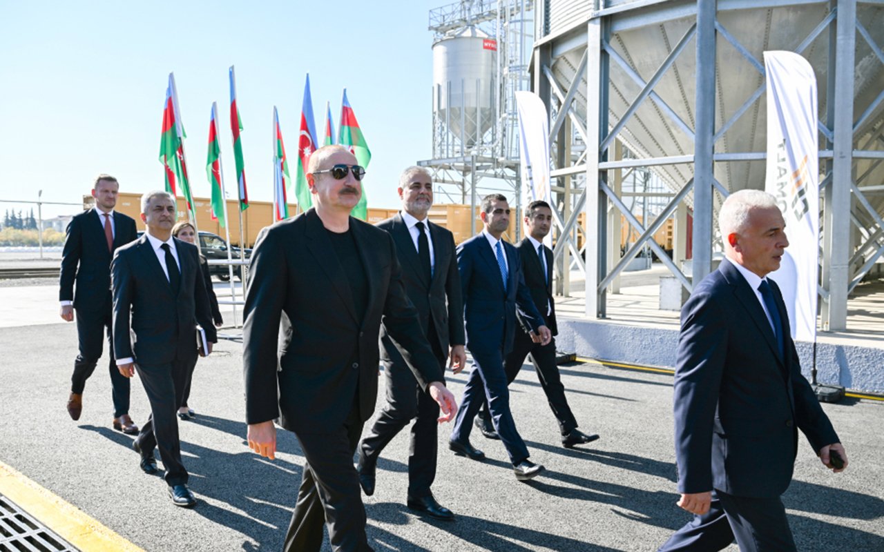 İlham Əliyev İmişliyə getdi