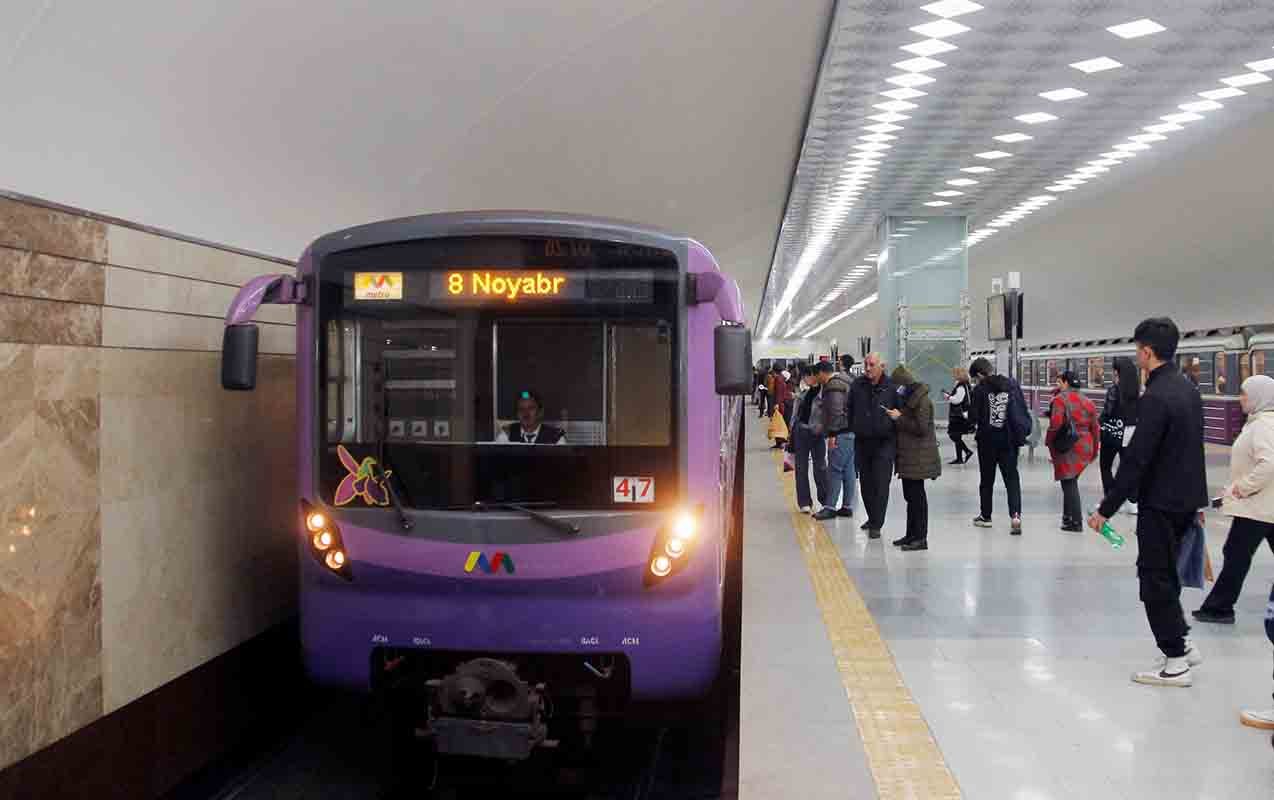 Metroda interval azaldıldı