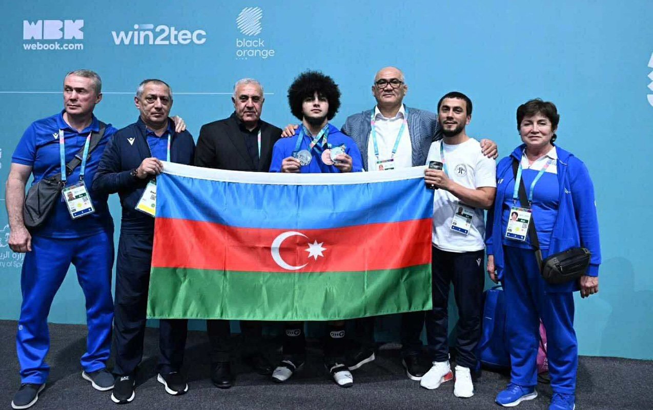 Azərbaycan komandası medal rekordunu yenilədi - Fotolar
