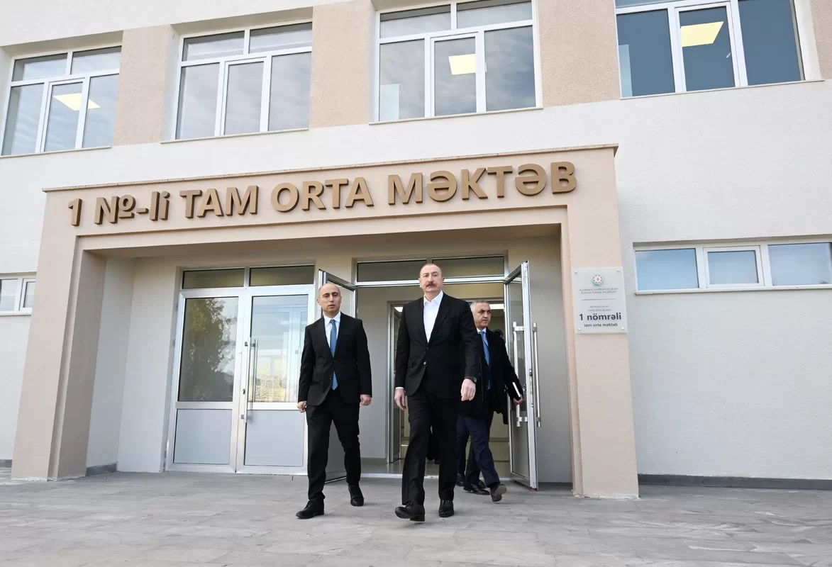 Kərkicahanda 1 nömrəli tam orta məktəbin binası əsaslı təmirdən sonra istifadəyə verilib